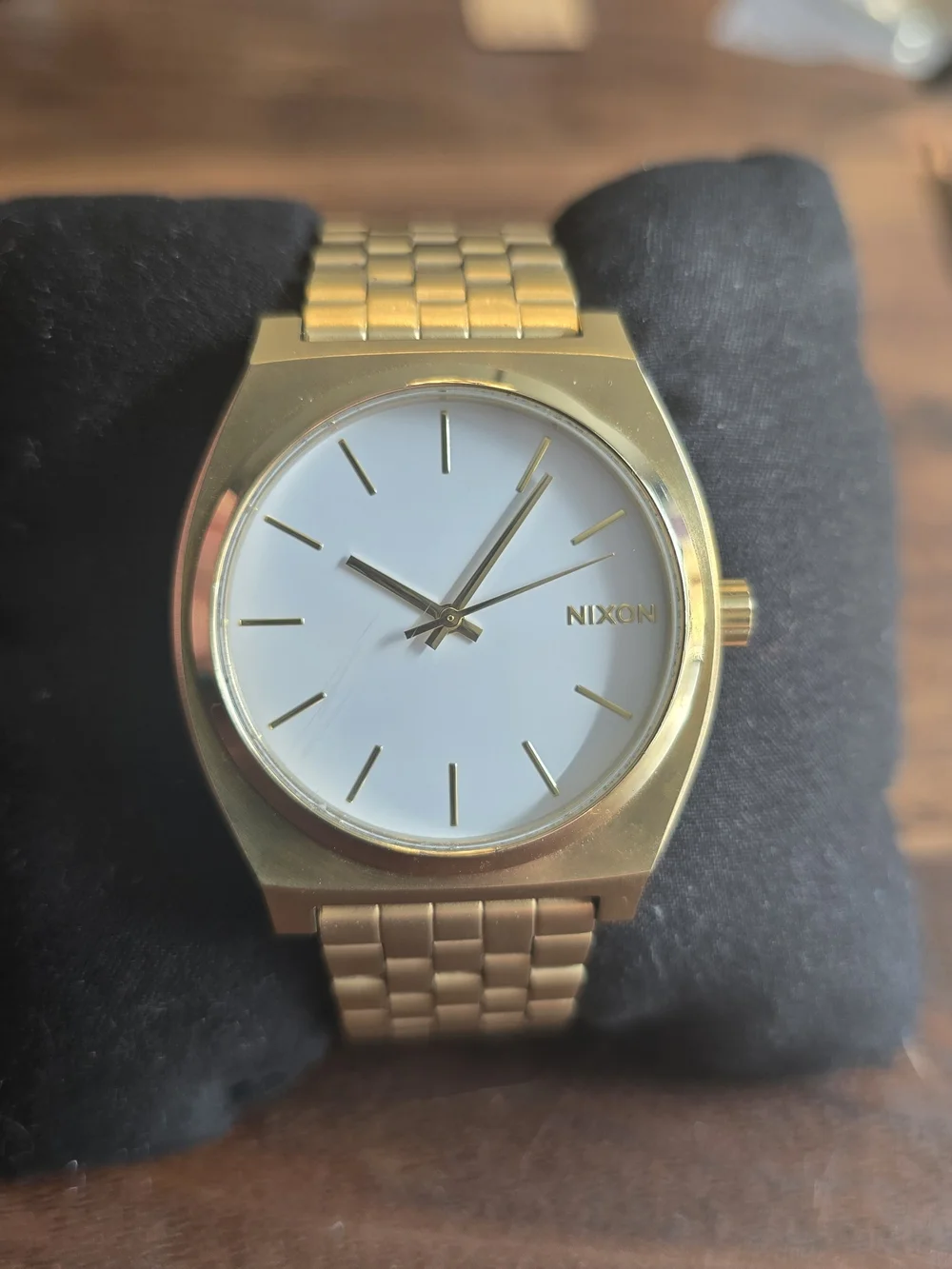 Nixon Men's Gold Stainless Steel Watch